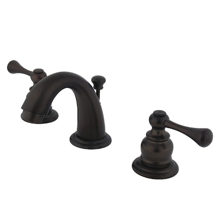 KB915BL Vintage Widespread Bathroom Faucet, Oil Rubbed Bronze